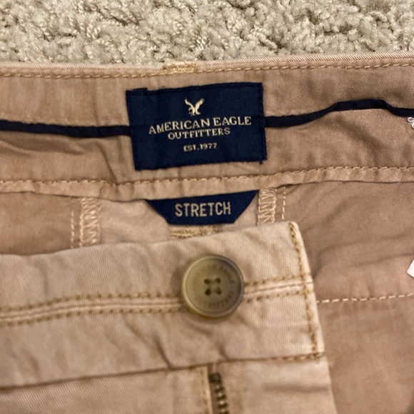 American Eagle Khaki Midi Shorts - women’s size 2 - Picture 3 of 4